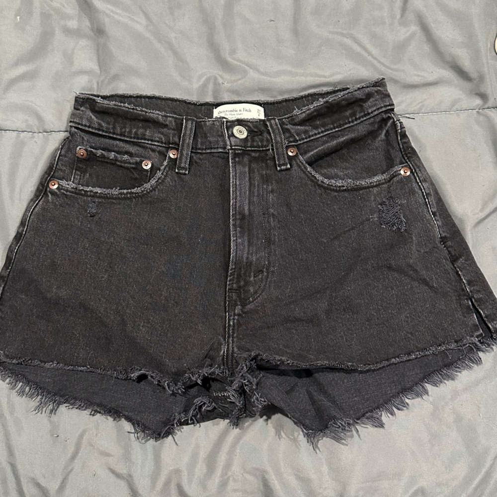 High rise mom short